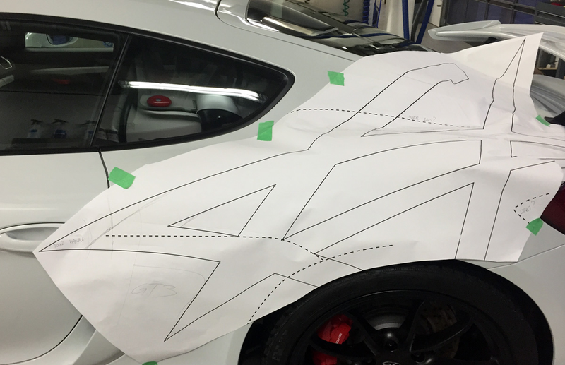 Illustration for article titled How A Race Car Gets Its Paint Job